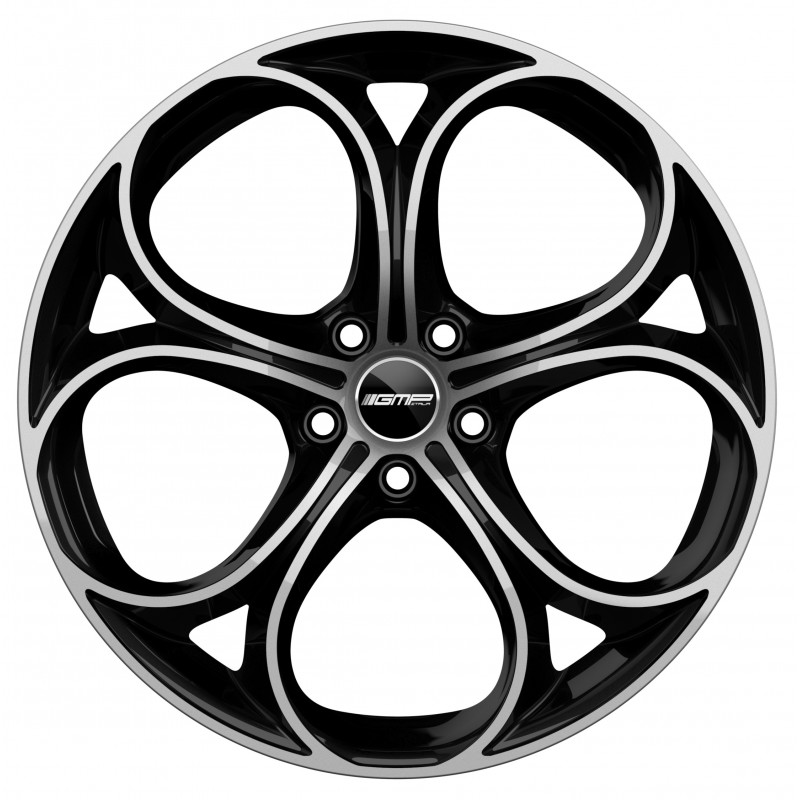 GMP DRAKE 8X19 5X110 ET33 65.1 FEKETE POLER