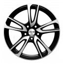 GMP ATOM 8.5X19 5X112 ET45 66.5 FEKETE POLER