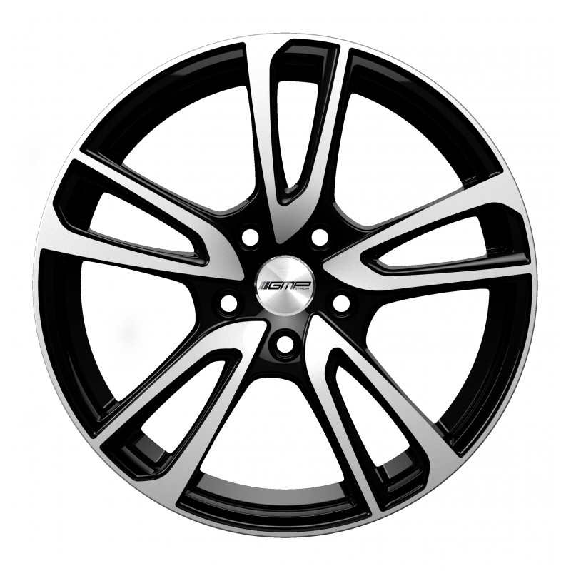 GMP ATOM 8.5X19 5X112 ET45 66.5 FEKETE POLER