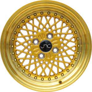 534 GOLD RIMS 15 4x100 WITH...