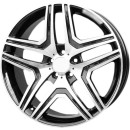 206 MB NOWE FELGI 17 5x112 NERO DO MERCEDES  C W203 W204 ML W163 AMG ET43