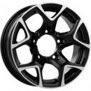 GMP SJ15 5.5X15 5X139.7 ET5 108 FEKETE POLER