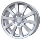 RP4-7016 S NIEMIECKIE FELGI PLATIN 16 5X112 KBA47636 AUDI A3 GOLF 5 6 7 8