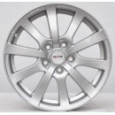 RP4-7016 S NIEMIECKIE FELGI PLATIN 16 5X112 KBA47636 AUDI A3 GOLF 5 6 7 8