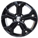 1110 B ČERNÁ DISKY 16 5x114,3 DACIA DUSTER RENAULT KADJAR