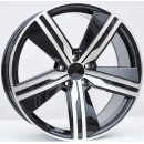 5664 MB NOVÉ ALUDISKY FLOW FORMING 22 5x130 PORSCHE TYCAN MACAN 2 II 