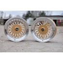 479 GOLD RIMS Z POLEROWANYM RANTEM 18 5x120 BMW 3 E36 E46 E90 8J 9,5J