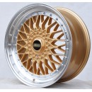 479 GOLD RIMS Z POLEROWANYM RANTEM 18 5x120 BMW 3 E36 E46 E90 8J 9,5J