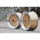 479 GOLD RIMS Z POLEROWANYM RANTEM 18 5x120 BMW 3 E36 E46 E90 8J 9,5J