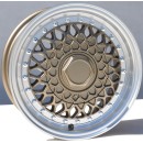 479 GOLD RIMS 13 4x108 WITH LIP FORD FIESTA ESCORT