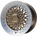 479 GOLD RIMS 13 4x108 WITH LIP FORD FIESTA ESCORT