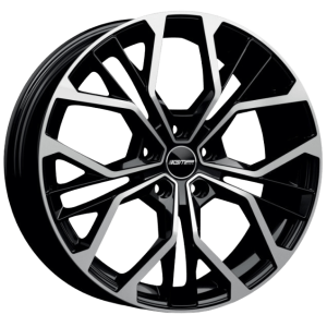 GMP MATISSE 7.5X18 5X112 ET45 66.5 CZARNY POLER