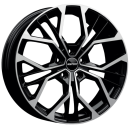 GMP MATISSE 7.5X19 5X108 ET45 63.4 BLACK POLER