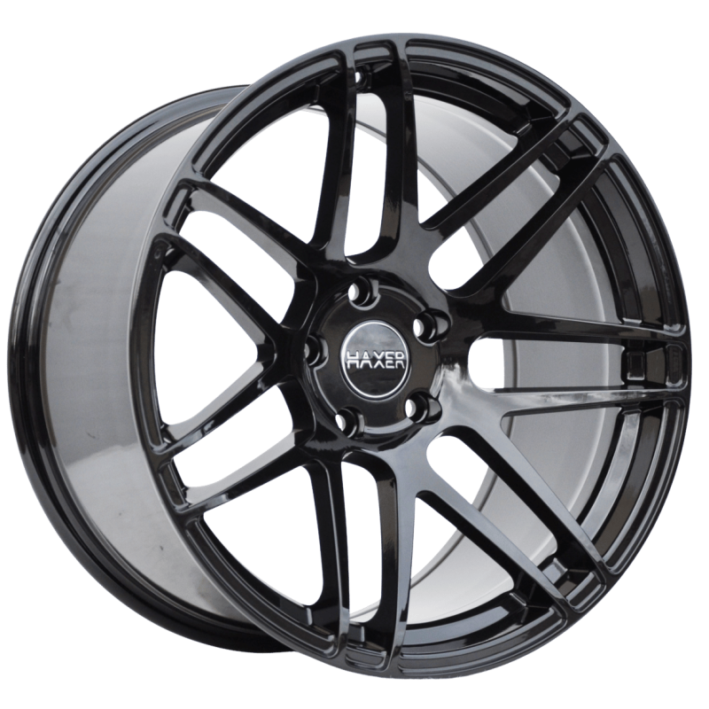 HX020 BLHM ČERNÁ DISKY HAXER 19 5x120 BMW 5 7 E32 E38 E39 E60 E61 E65