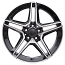 FBX142 NEW RIMS 17 5x112 MERCEDES C E W205 W206 W211 W212 W213 ET40